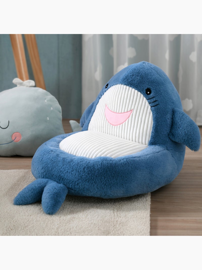 Pouf per bambini a forma di squalo Blu - Kiabi