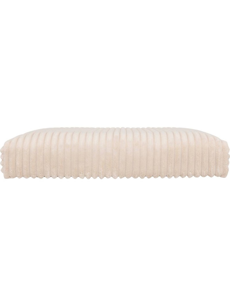 Pouf pieghevole arum avorio 38x38cm Avorio - Kiabi
