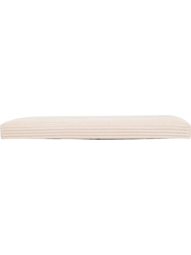 Pouf pieghevole arum avorio 76x38cm Avorio - Kiabi