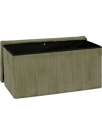 Pouf pieghevole arum avorio 76x38cm