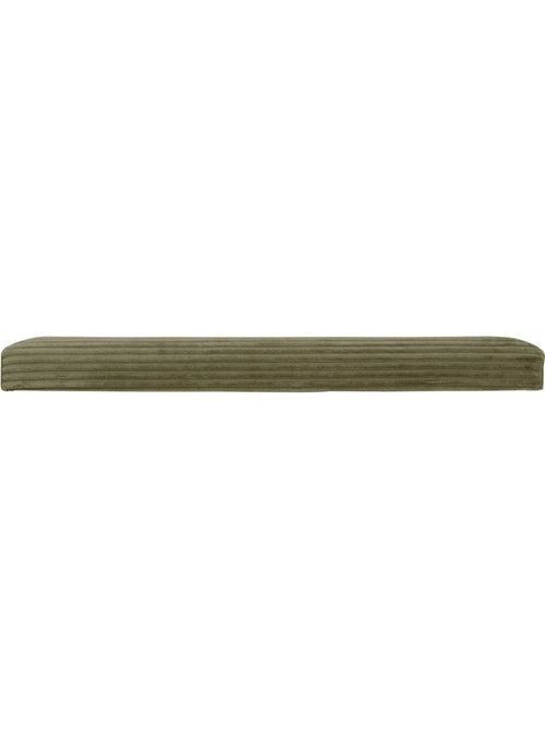 Pouf pieghevole arum verde cachi 76x38cm - Kiabi