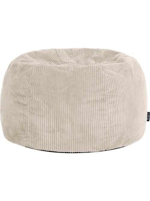 Pouf poltrona classico kingston in velluto a coste - icon - Kiabi