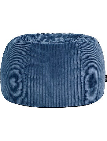 Pouf poltrona classico kingston in velluto a coste - icon
