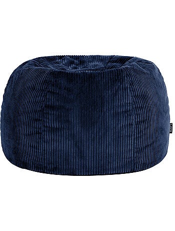 Pouf poltrona classico kingston in velluto a coste - icon