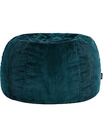Pouf poltrona classico kingston in velluto a coste - icon
