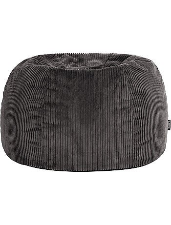 Pouf poltrona classico kingston in velluto a coste - icon