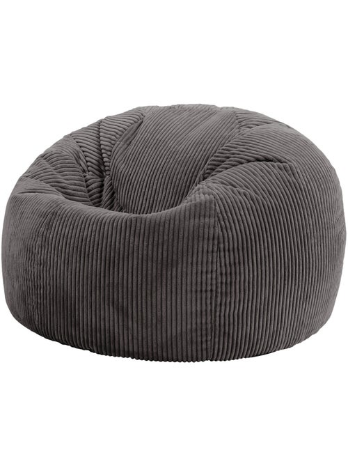 Pouf poltrona classico kingston in velluto a coste - icon - Kiabi