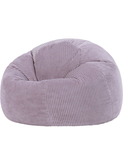 Pouf poltrona classico kingston in velluto a coste - icon - Kiabi