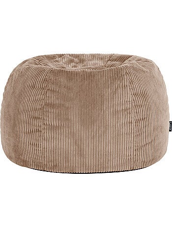 Pouf poltrona classico kingston in velluto a coste - icon