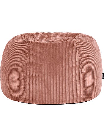 Pouf poltrona classico kingston in velluto a coste - icon