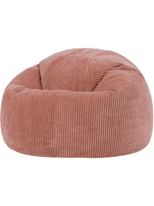 Pouf poltrona classico kingston in velluto a coste - icon - Kiabi