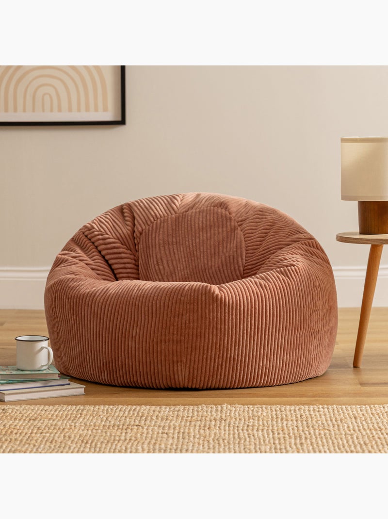 Pouf poltrona classico kingston in velluto a coste - icon Rosa chiaro - Kiabi