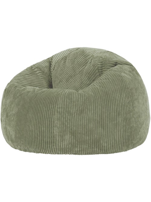 Pouf poltrona classico kingston in velluto a coste - icon - Kiabi