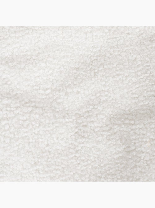 Pouf poltrona conchiglia sirena  in tessuto bouclé - icon - Kiabi