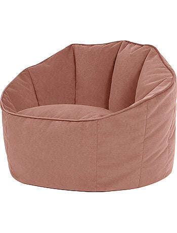 Pouf poltrona conchiglia sirena in velluto opaco - icon