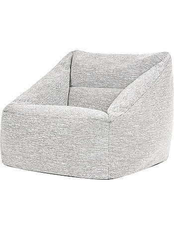 Pouf poltrona da salotto natalia in tessuto intrecciato - icon