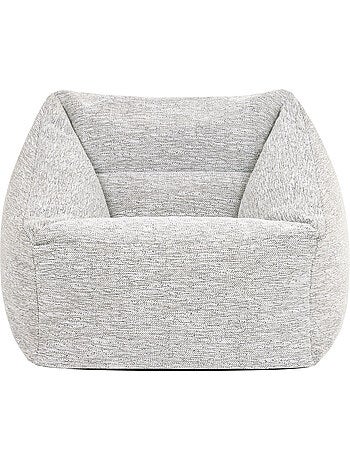 Pouf poltrona da salotto natalia in tessuto intrecciato - icon