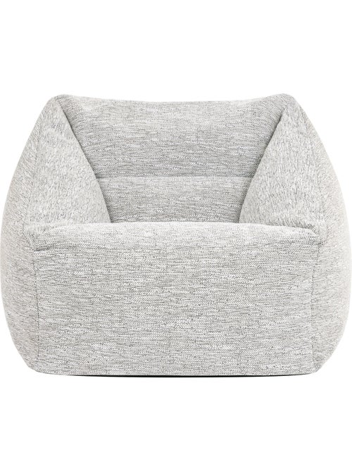 Pouf poltrona da salotto natalia in tessuto intrecciato - icon - Kiabi