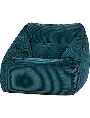 Pouf poltrona da salotto natalia in velluto a coste - icon