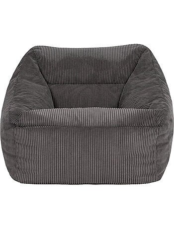 Pouf poltrona da salotto natalia in velluto a coste - icon
