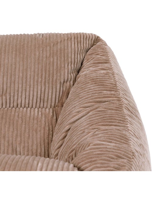Pouf poltrona da salotto natalia in velluto a coste - icon - Kiabi