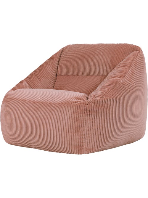 Pouf poltrona da salotto natalia in velluto a coste - icon - Kiabi