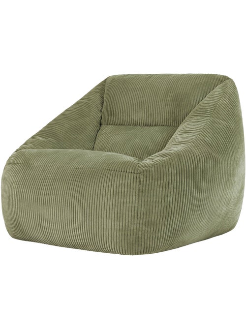 Pouf poltrona da salotto natalia in velluto a coste - icon - Kiabi