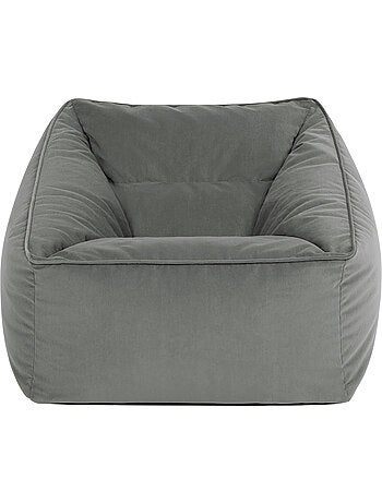 Pouf poltrona da salotto natalia in velluto opaco - icon