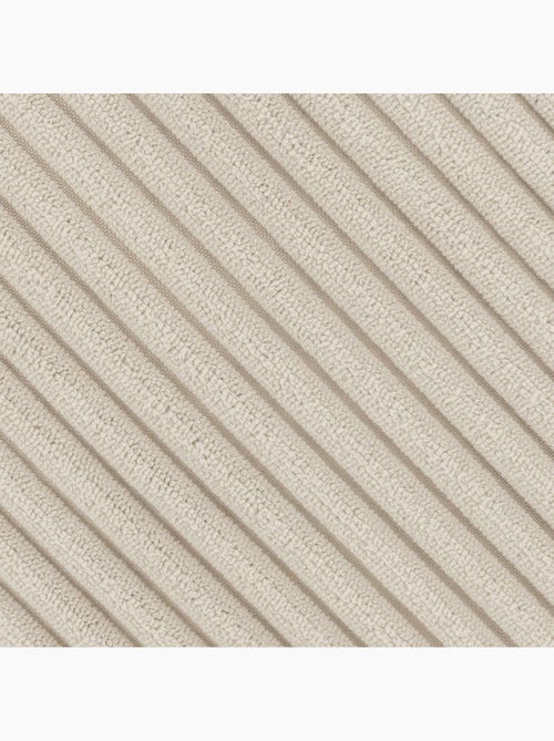 Pouf poltrona dalton con schienale alto in velluto a coste - icon - Kiabi