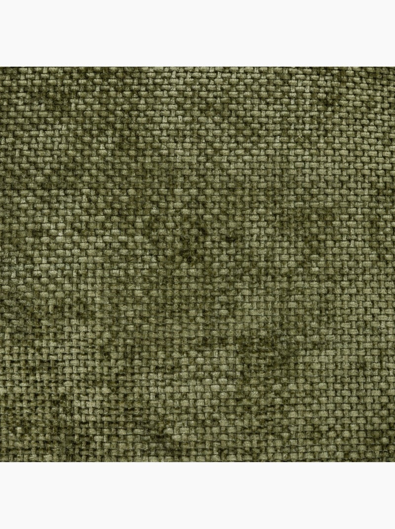 Pouf poltrona decorativa orb in tessuto chenille testurizzata - icon Verde oliva - Kiabi