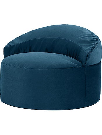 Pouf poltrona decorativa orb in velluto opaco - icon