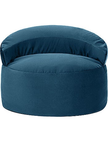 Pouf poltrona decorativa orb in velluto opaco - icon