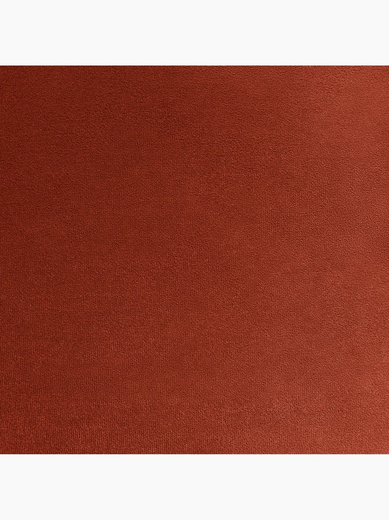 Pouf poltrona decorativa orb in velluto opaco - icon Terracotta - Kiabi