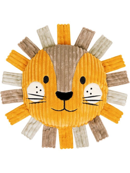 Pouf poltrona per bambini con cuscino a forma di animale coordinato in velluto a coste - icon - Kiabi