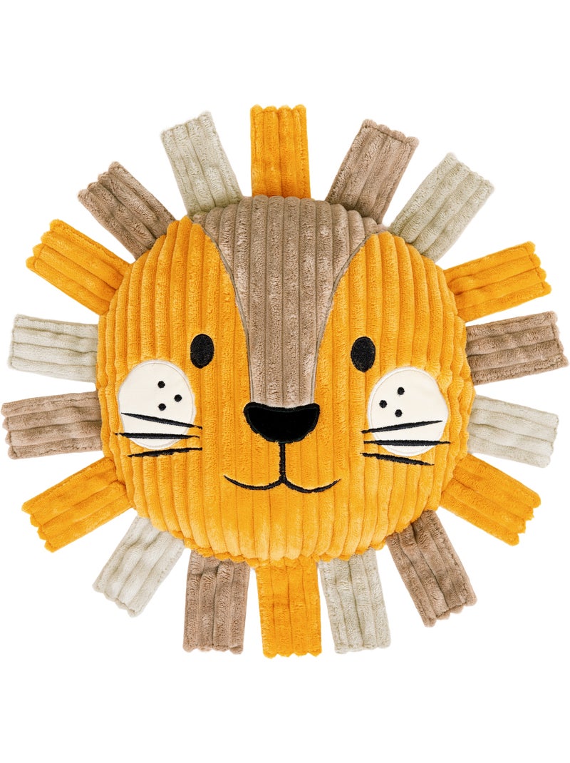 Pouf poltrona per bambini con cuscino a forma di animale coordinato in velluto a coste - icon Lino - Kiabi