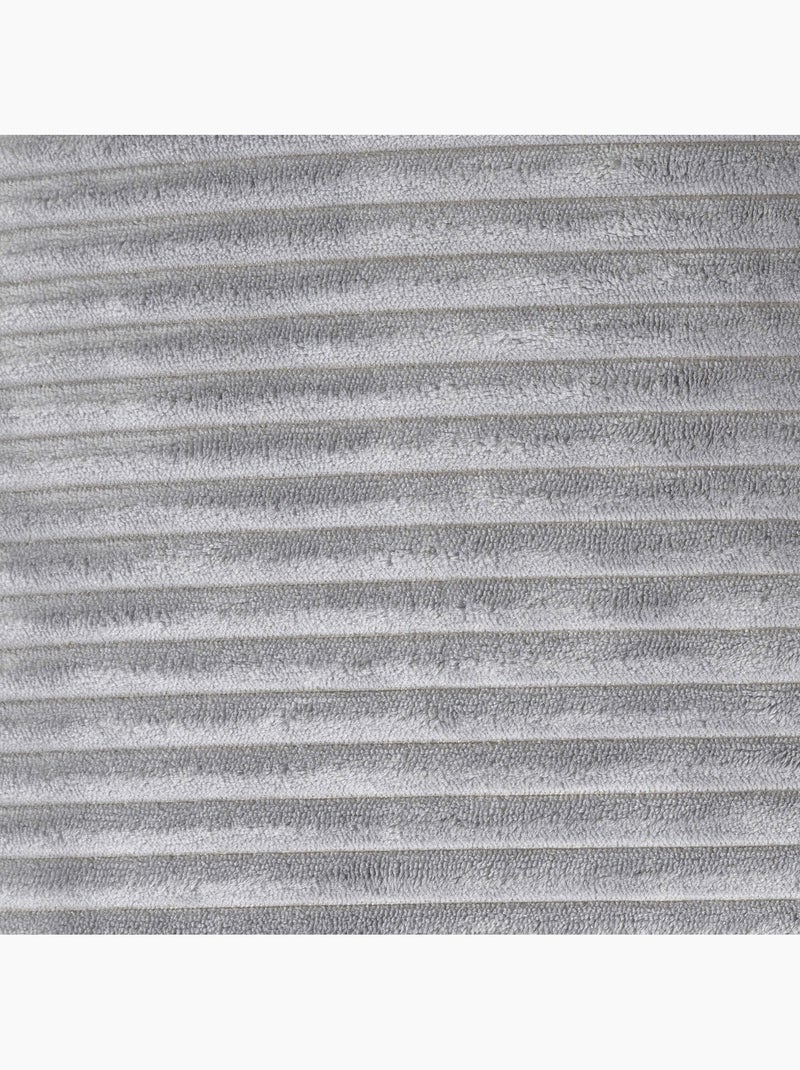 Pouf poltrona per bambini con cuscino abbinato in velluto a coste - icon Grigio chiaro - Kiabi