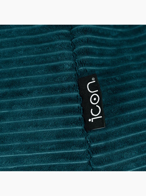 Pouf poltrona per bambini con schienale alto in velluto a coste - icon - Kiabi