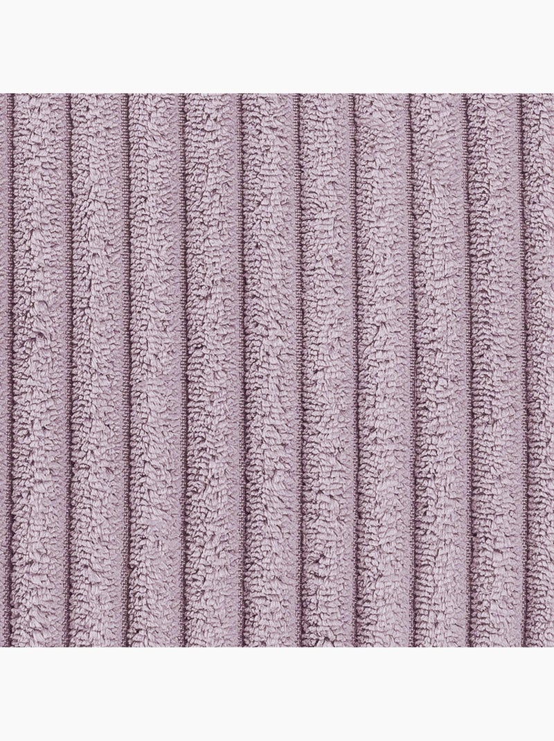 Pouf poltrona per bambini con schienale alto in velluto a coste - icon Malva lilla - Kiabi
