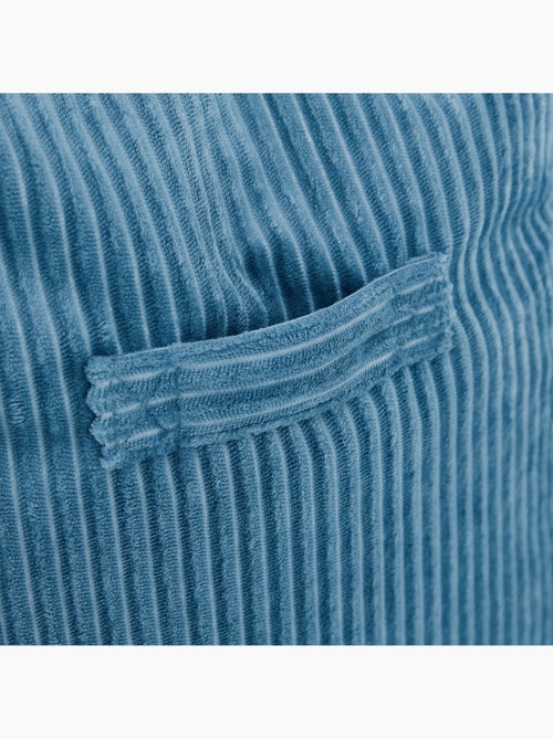 Pouf poltrona per bambini grandi in velluto a coste - icon - Kiabi