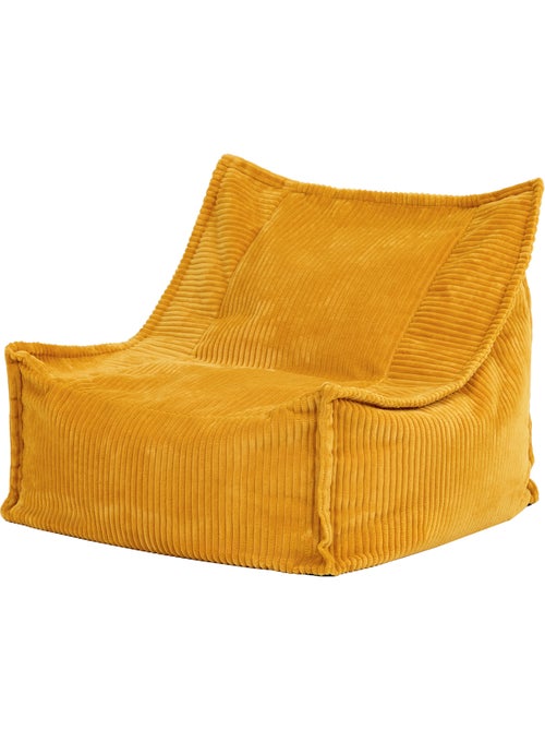 Pouf poltrona per bambini grandi in velluto a coste - icon - Kiabi