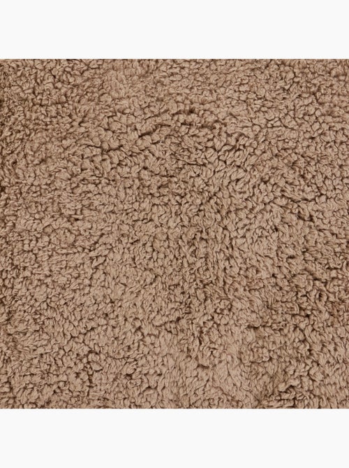 Pouf poltrona per bambini in morbido tessuto effetto peluche -icon - Kiabi