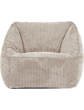 Pouf poltrona per bambini in velluto a coste - ICON