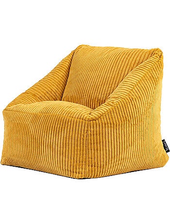 Pouf poltrona per bambini in velluto a coste - ICON