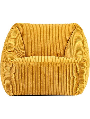 Pouf poltrona per bambini in velluto a coste - ICON