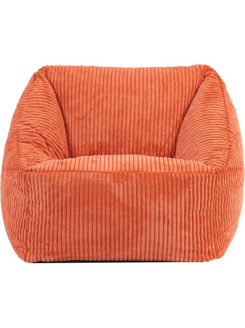 Pouf poltrona per bambini in velluto a coste - ICON - Kiabi