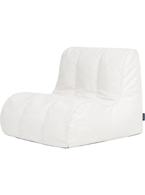 Pouf poltrona, poltrona da pavimento swoop in tessuto bouclé - icon - Kiabi