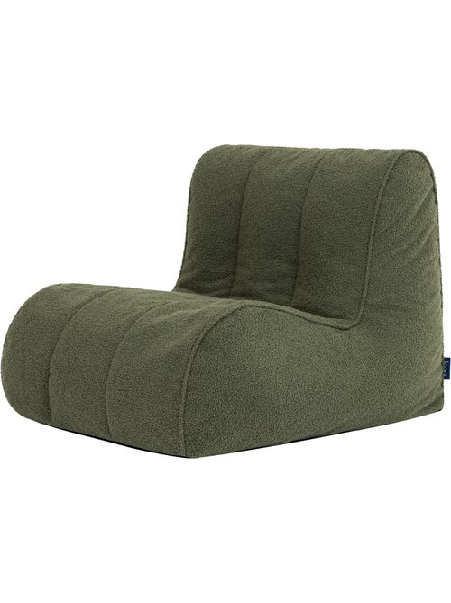 Pouf poltrona, poltrona da pavimento swoop in tessuto bouclé - icon - Kiabi
