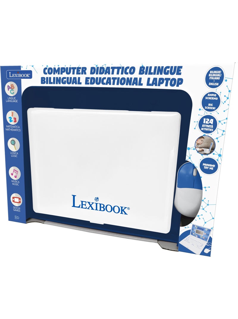 Power Kid® Portatile educativo bilingue 124 attività in inglese e italiano Bianco - Kiabi