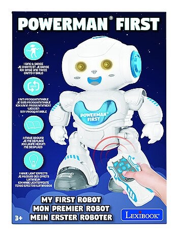 Powerman® primo robot stem, danza, musica, dimostrazione incl. Telecomando