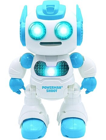 Powerman® Shoot STEM robot, danza, musica, dimostrazione incl. telecomando e dischi di schiuma